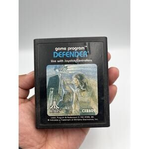 Defender Atari 2600 7800 Vintage Shooter Game Cleaned Works